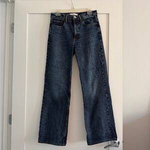 Mango Dark Blue Denim Jeans
